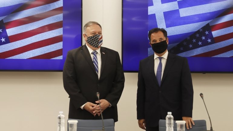 Os Estados Unidos e a Grécia destacaram a vontade de cooperação em questões relacionadas com segurança regional, controlo de fronteiras e outros