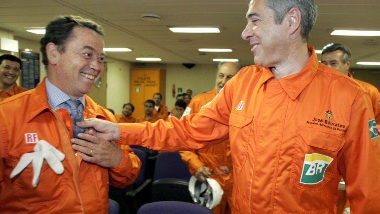 António Castro Guerra foi escolhido por Manuel Pinho (à esquerda) para seu secretário de estado no Governo de Sócrates (à direita)