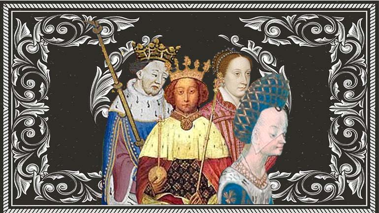 Henrique VI, monarca aos oito meses de vida e 25 dias, e Maria I, Rainha da Escócia aos seis dias de vida, lideram em juventude