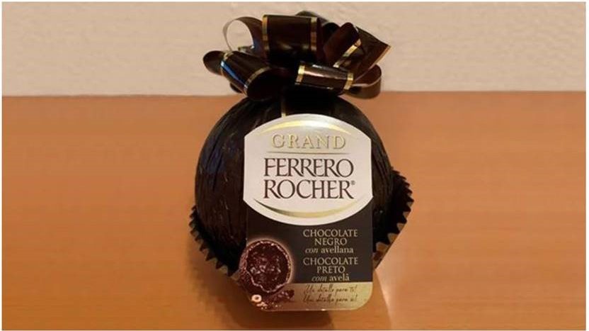 Grupo Ferrero retira do mercado lote de Grand Ferrero Rocher Dark, por poder conter vestígios de leite.