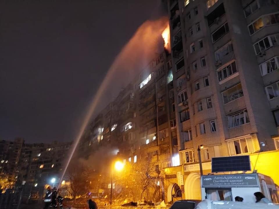 Several explosions heard in Ukraineâs capital