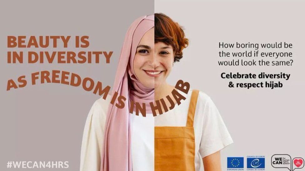 Conselho da Europa, Europa, hijab