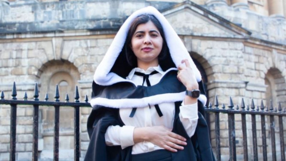 Malala Yousafzai licenciada