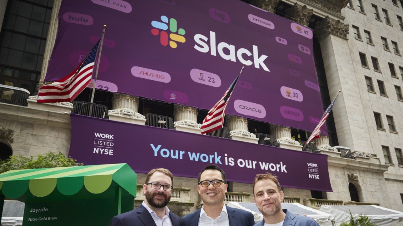 A Slack entrou em bolsa em 2019