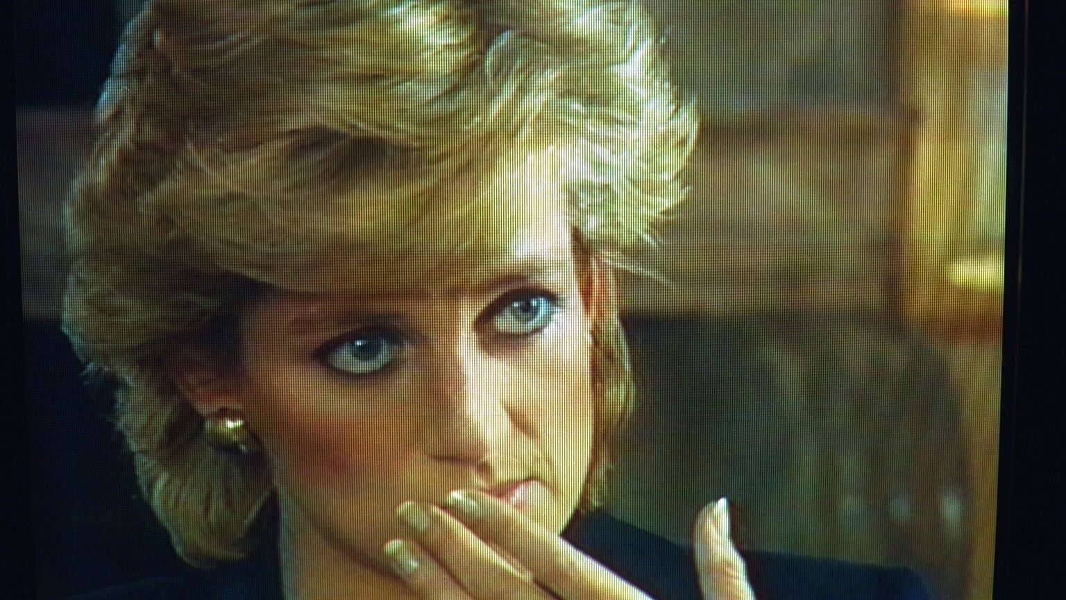 Images tv de Lady Diana sur la B.B.C