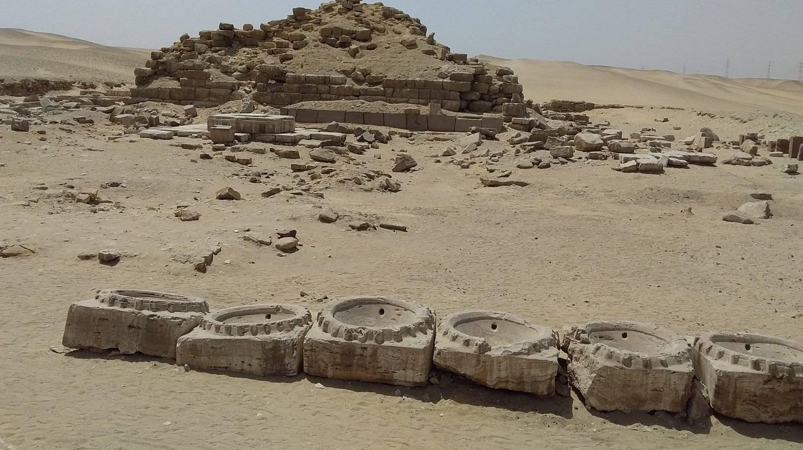 Templo descoberto no Egipto