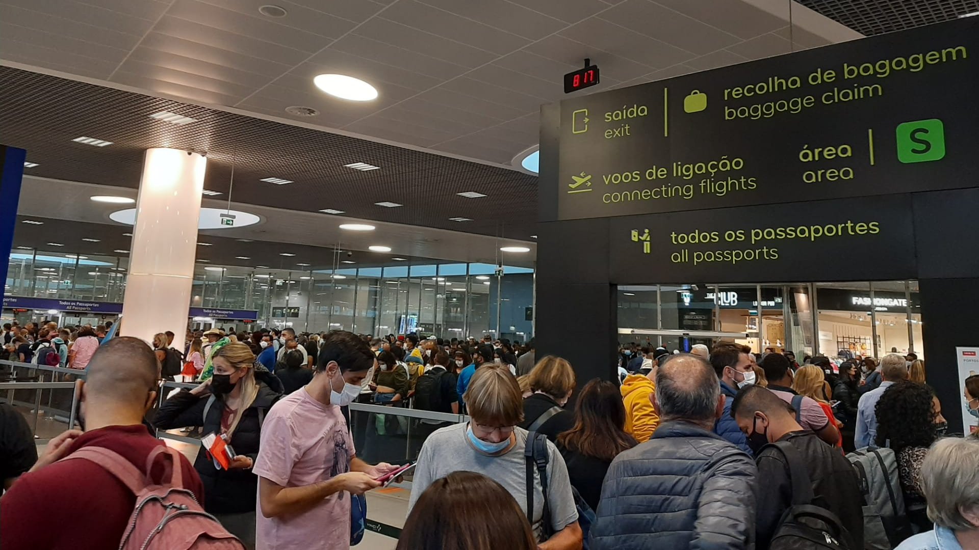 The SEF unions affirm that the problem of queues at Lisbon airport is related to infrastructure