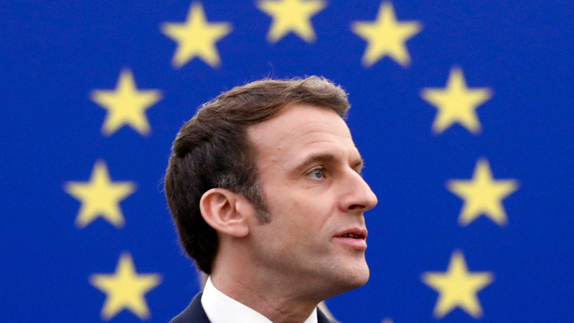 O Presidente francês, Emmanuel Macron