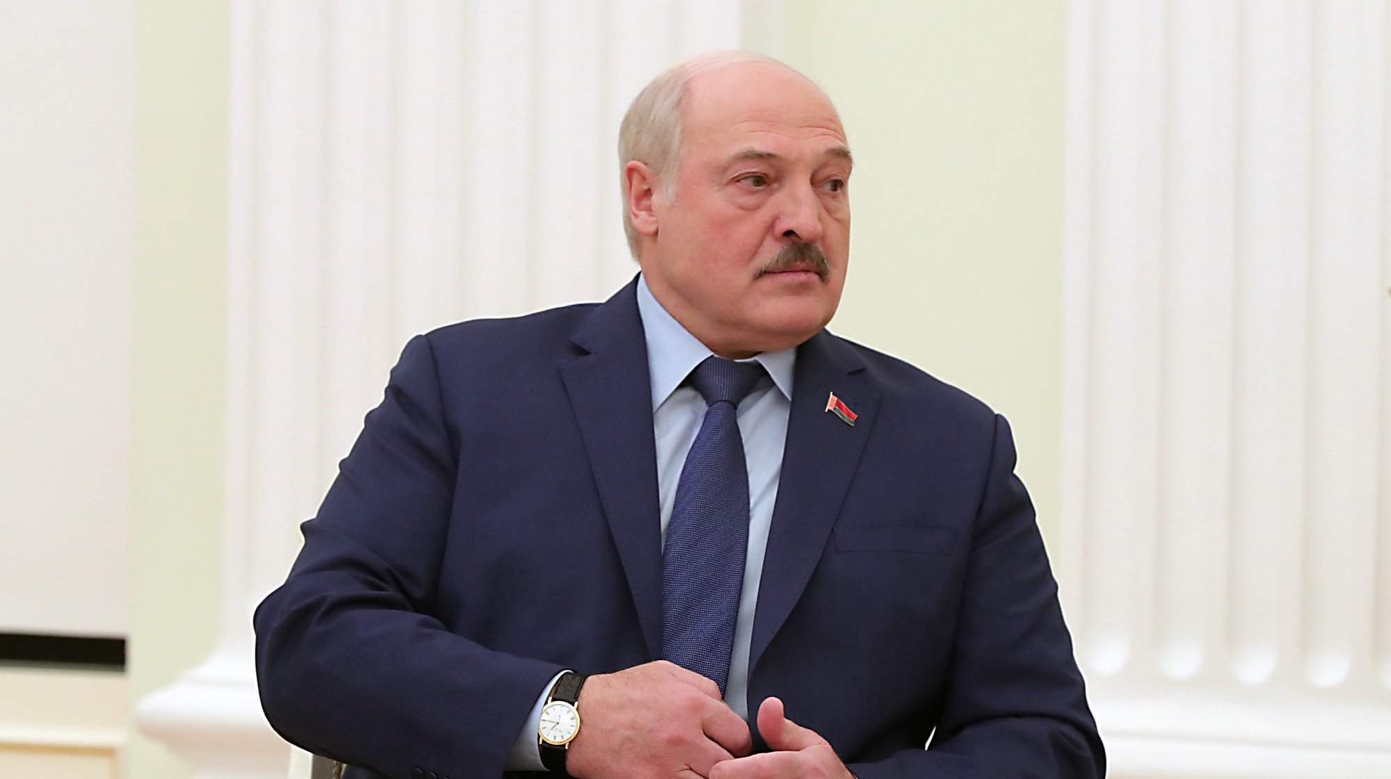 O Presidente da Bielorrússia Alexander Lukashenko