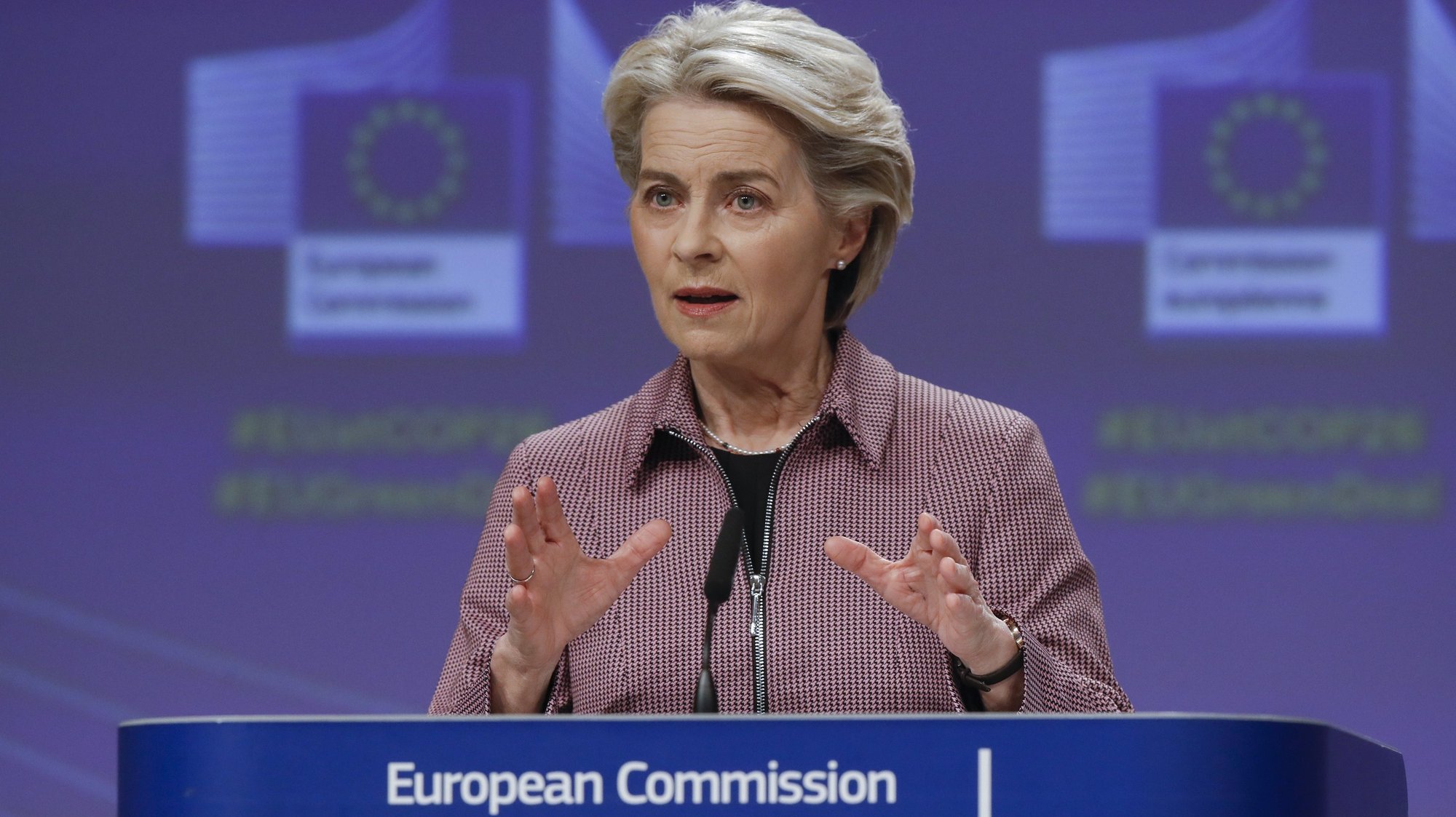European Commission President von der Leyen