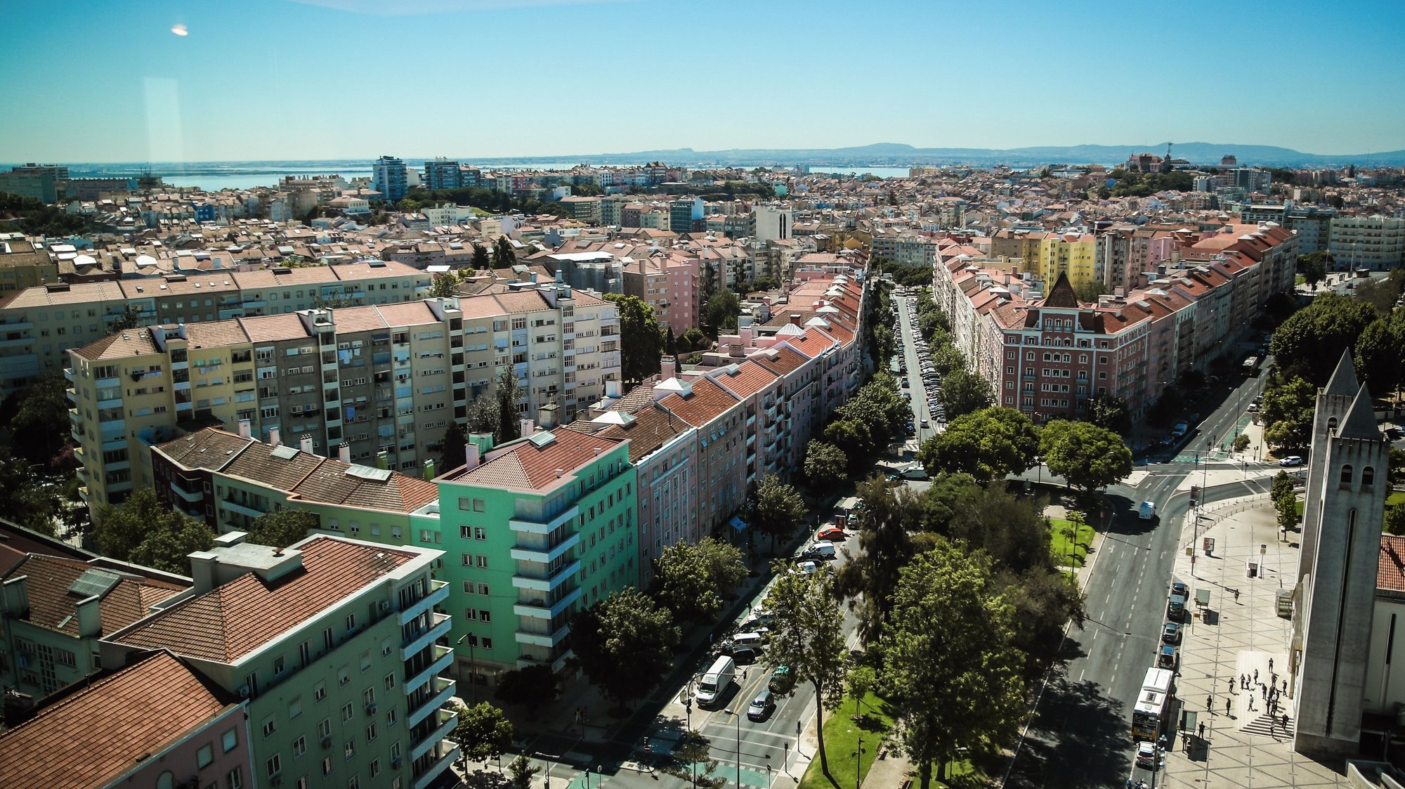 Vista da cidade de Lisboa