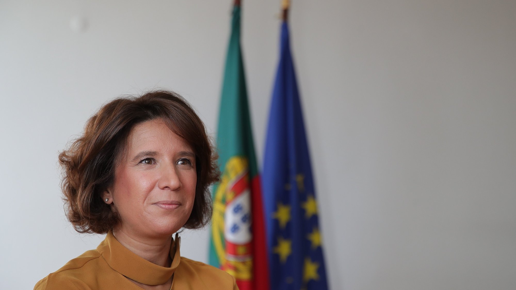 A secretária de Estado do Turismo, Rita Marques, durante uma entrevista à Lusa, no Ministério da Economia, em Lisboa, 30 de setembro de 2020. (ACOMPANHA TEXTO DO DIA 2 DE OUTUBRO DE 2020) MÁRIO CRUZ/LUSA