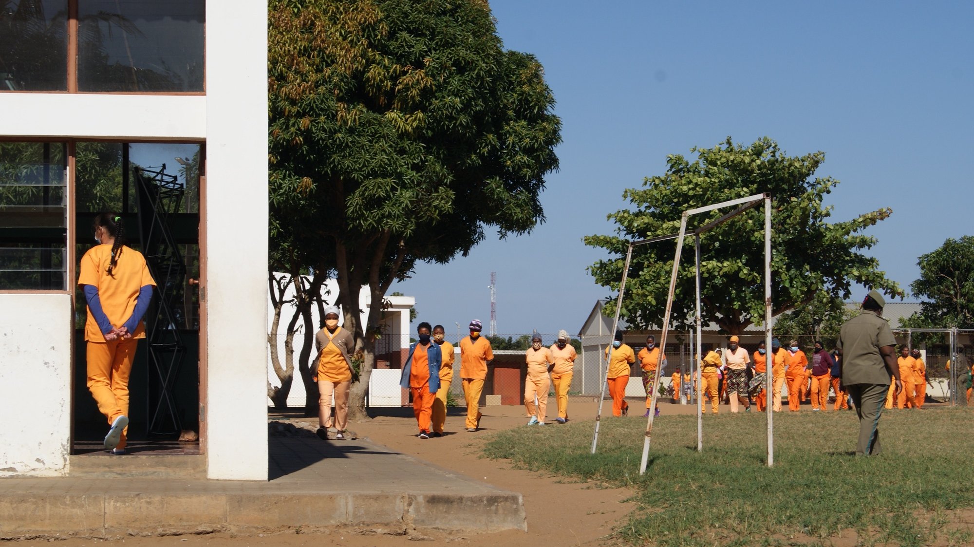 Estabelecimento Penitenciário Especial para Mulheres de Maputo, Moçambique, 16 de junho de 2021. A ministra da Justiça anunciou hoje a criação de uma comissão de inquérito para investigar denúncias de uma alegada rede de exploração sexual em que guardas prisionais forçam mulheres reclusas a sair de uma cadeia de Maputo para se prostituírem, Maputo. (ACOMPANHA TEXTO) LUISA NHANTUMBO/LUSA