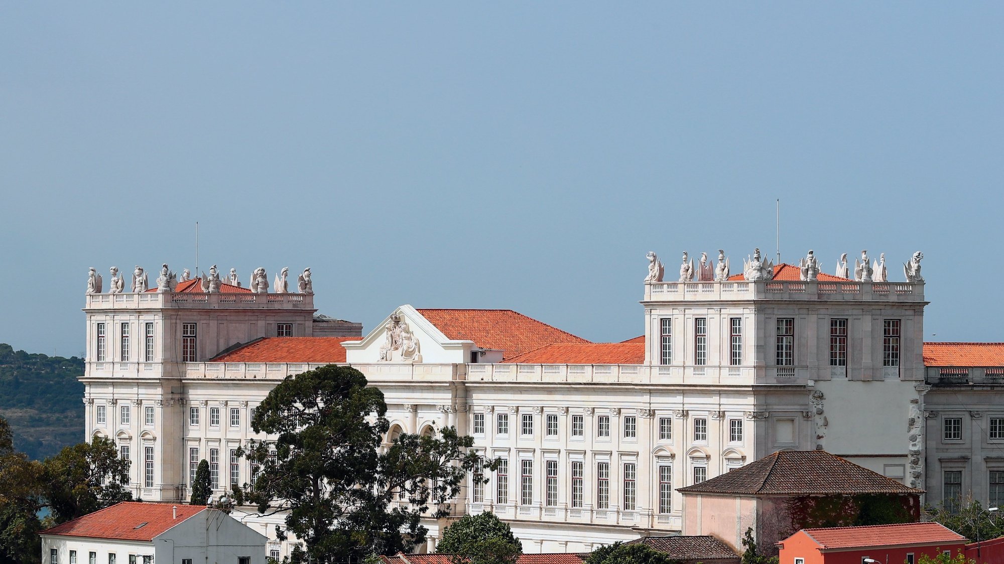 Vista do Palácio da Ajuda, Lisboa, 23 de julho de 2019. ANTÓNIO COTRIM/LUSA