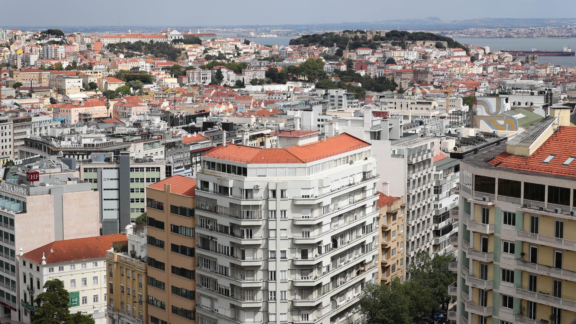 Vista da cidade de Lisboa, Lisboa, 27 de junho de 2019. ANTÓNIO COTRIM/LUSA