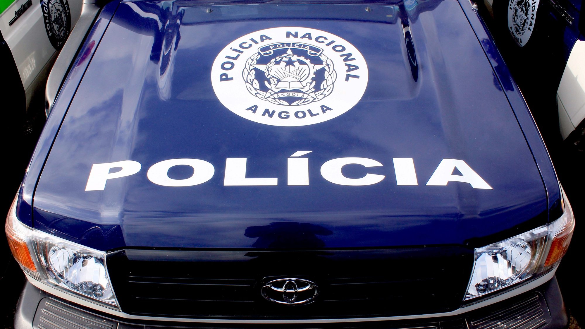 Entrega de viaturas à polícia em cerimónia presidida pelo ministro do Interior angolano, Ângelo de Barros Veiga Tavares (ausente da foto), no âmbito da prevenção e combate à criminalidade, Luanda, Angola, 4 de dezembro de 2018.  AMPE ROGÉRIO/LUSA