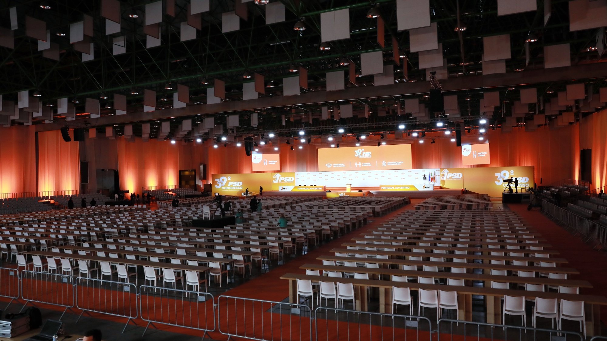 39.º Congresso Nacional do Partido Social Democrata (PSD), que decorre entre sexta-feira e domingo no Europarque, em Santa Maria da Feira, 17 de dezembro de 2021. ESTELA SILVA/LUSA