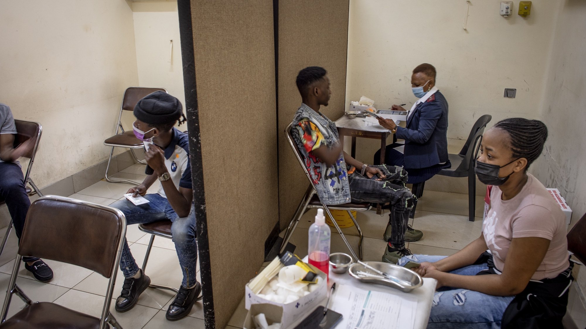 Vacinação em Joanesburgo