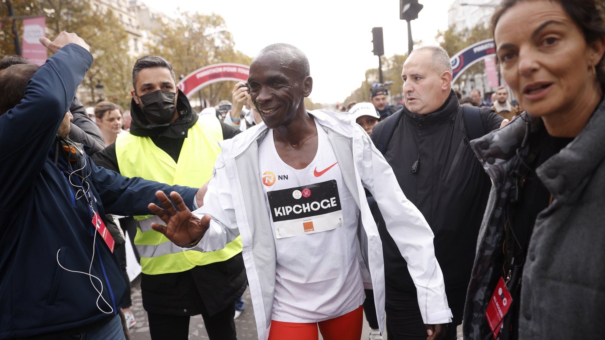 Maratonista queniano Eliud Kipchoge