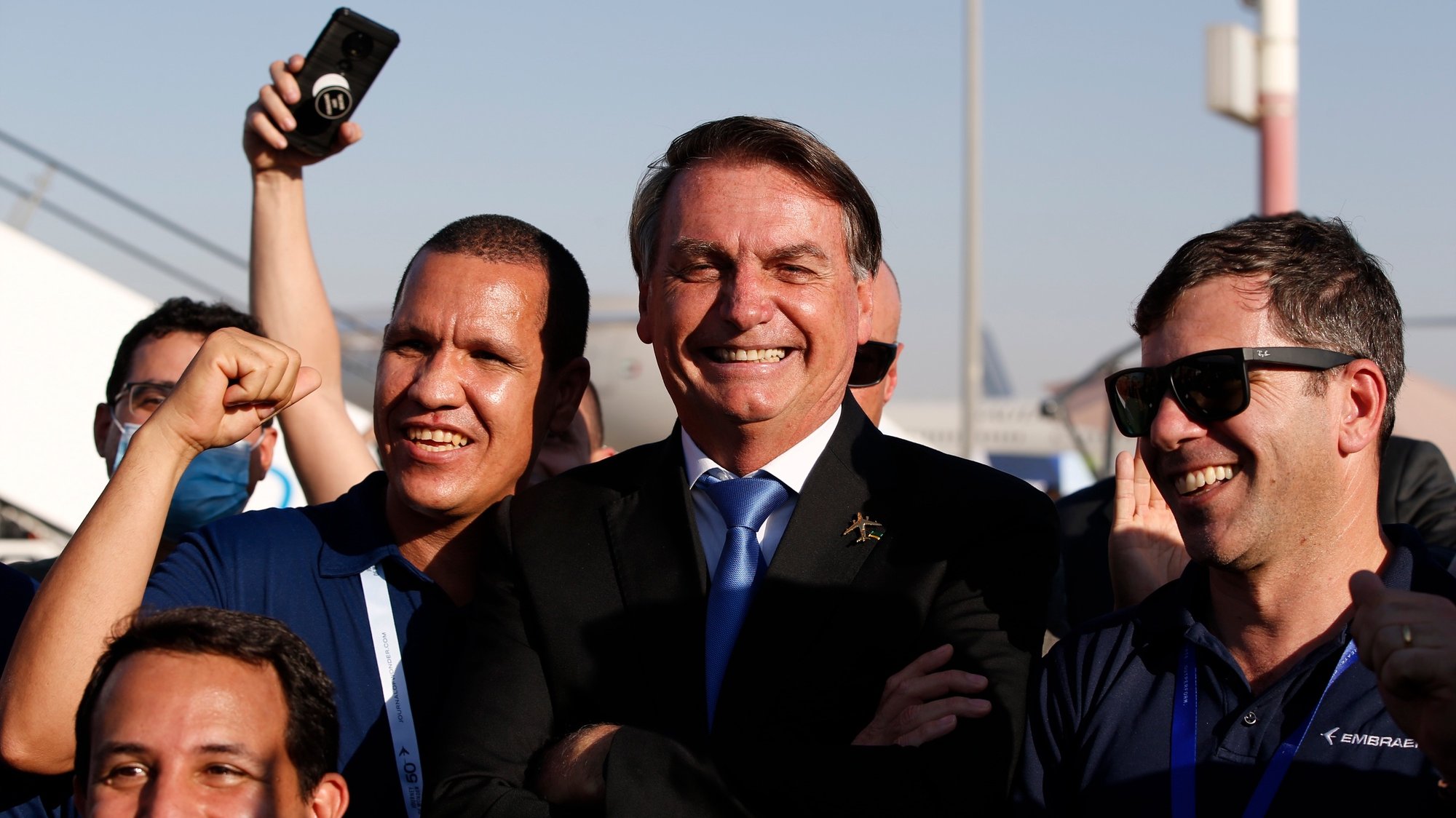 Dubai Airshow 2021, presidente do Brasil, Jair Bolsonaro
