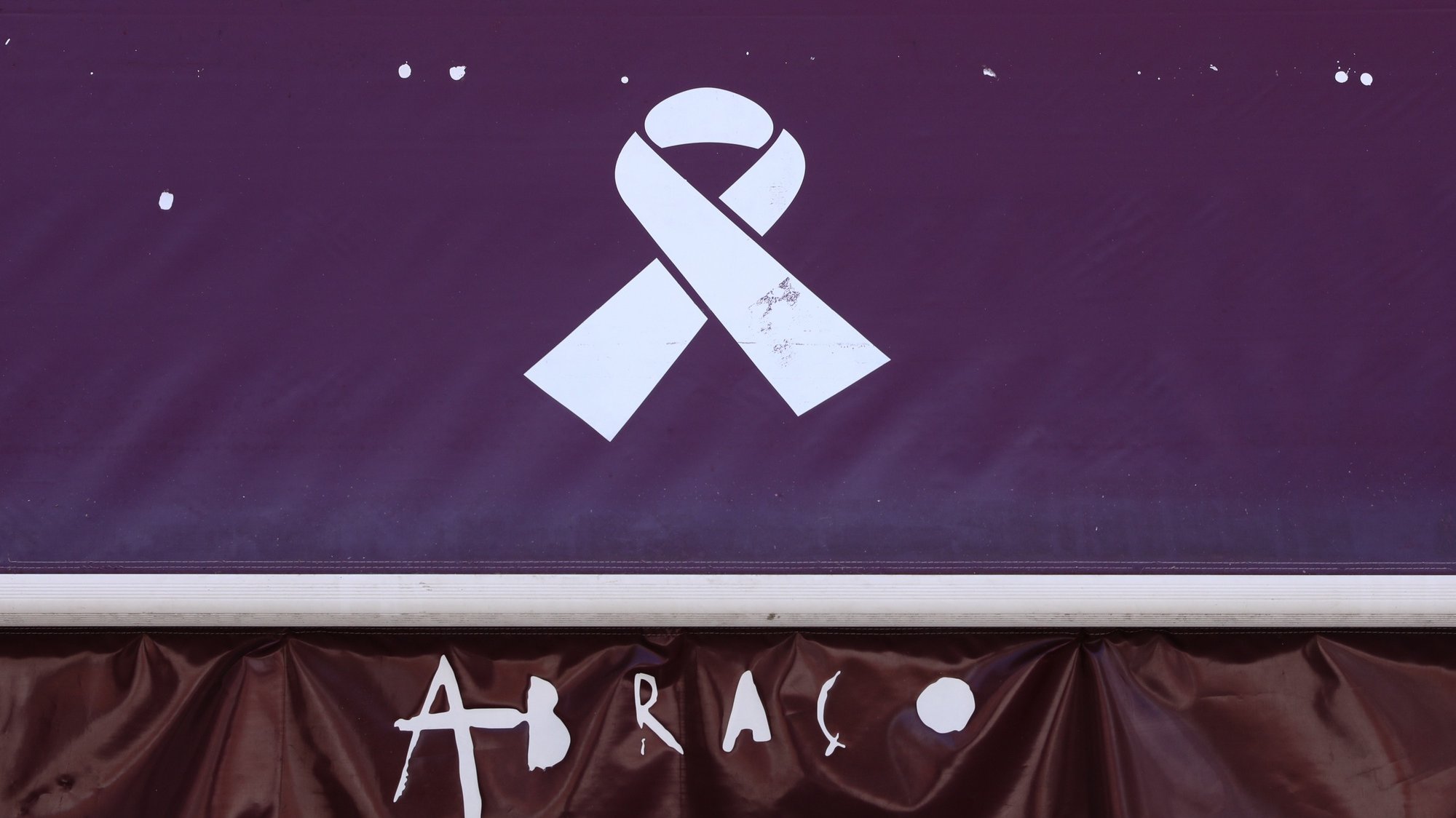 Símbolo Associação Abraço, Lisboa, 16 de junho de 2017. ANTÓNIO COTRIM/LUSA