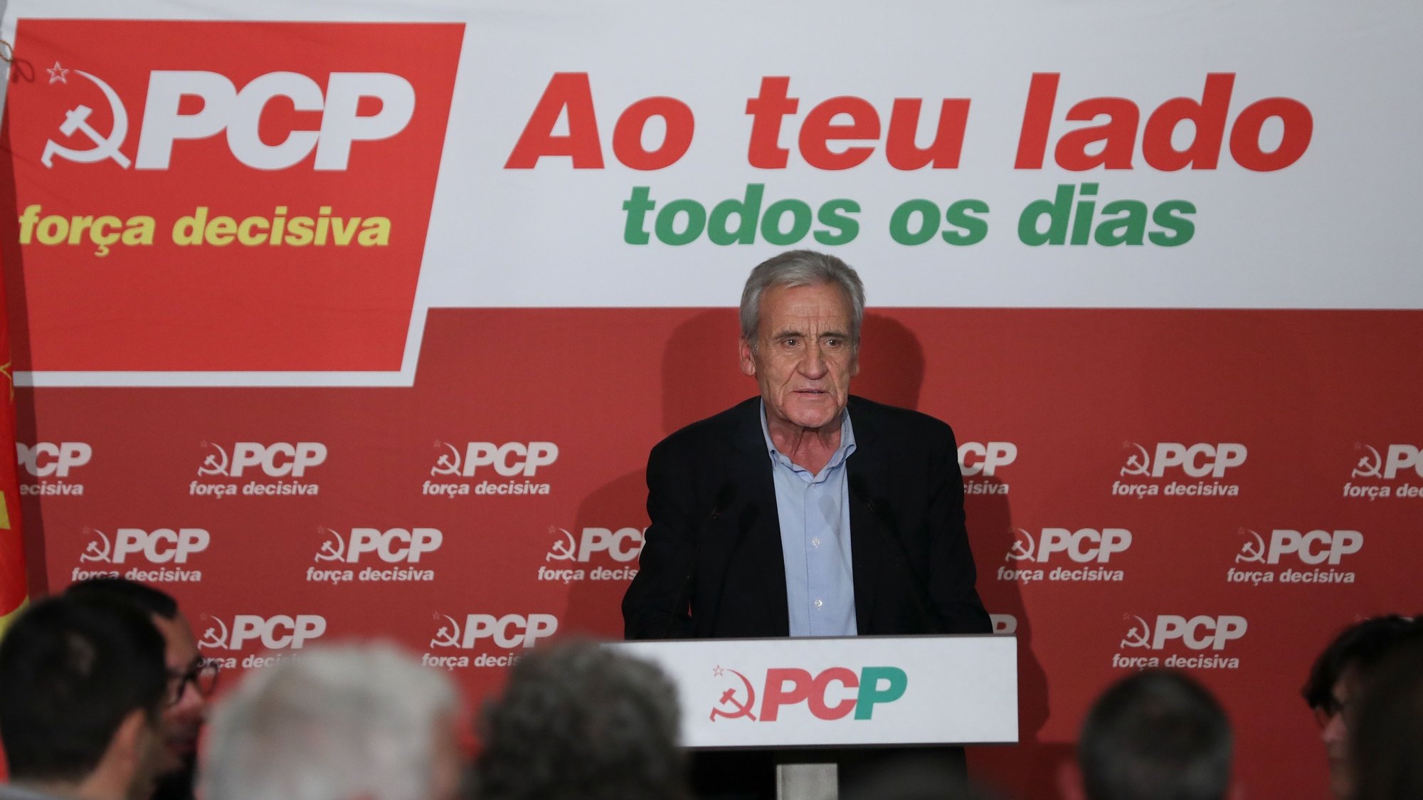 O secretário-geral do Partido Comunista Português (PCP), Jerónimo de Sousa