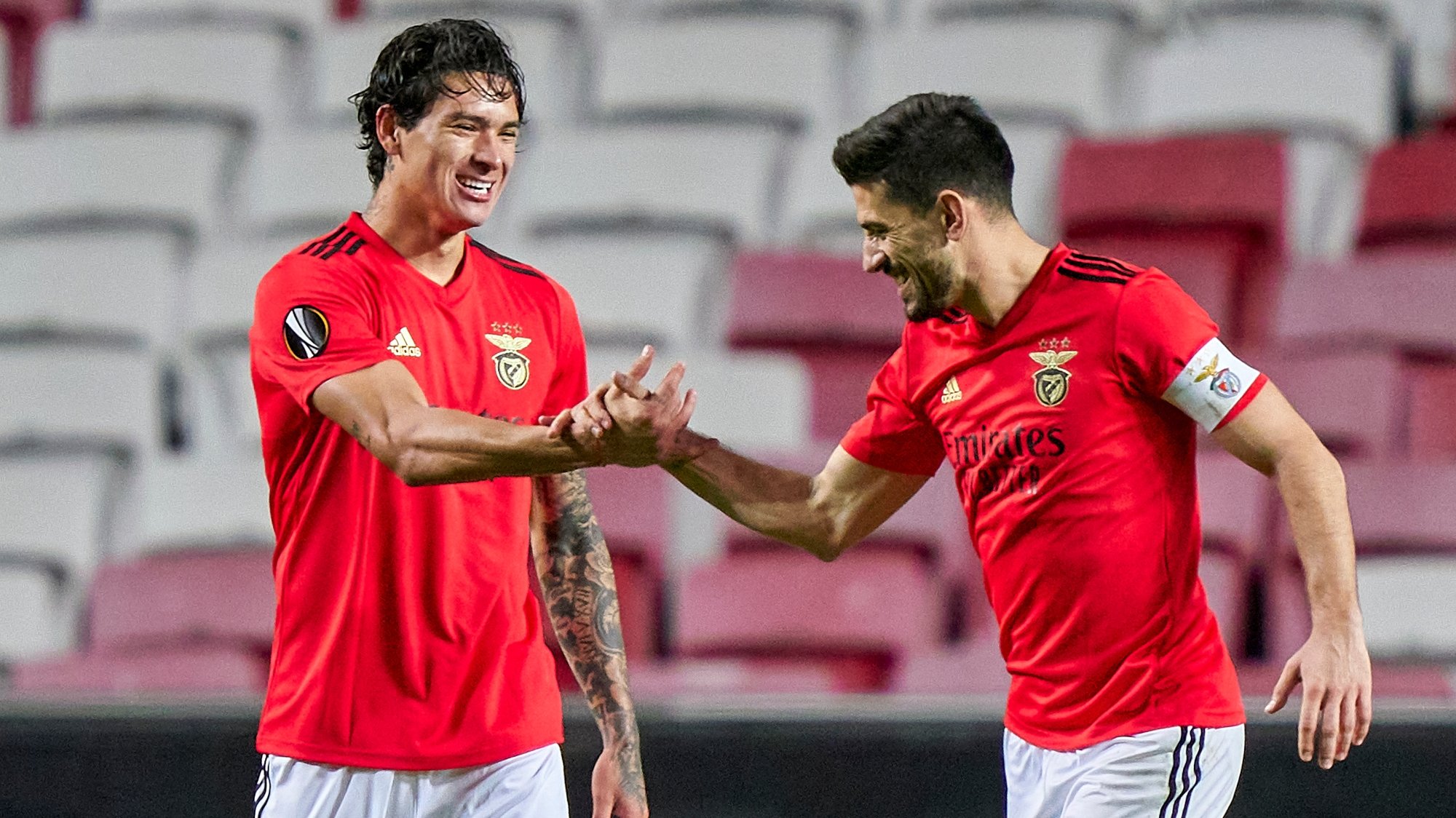 Darwin Núñez regressou à equipa com um golo após assistência de Pizzi, que também marcou na goleada do Benfica