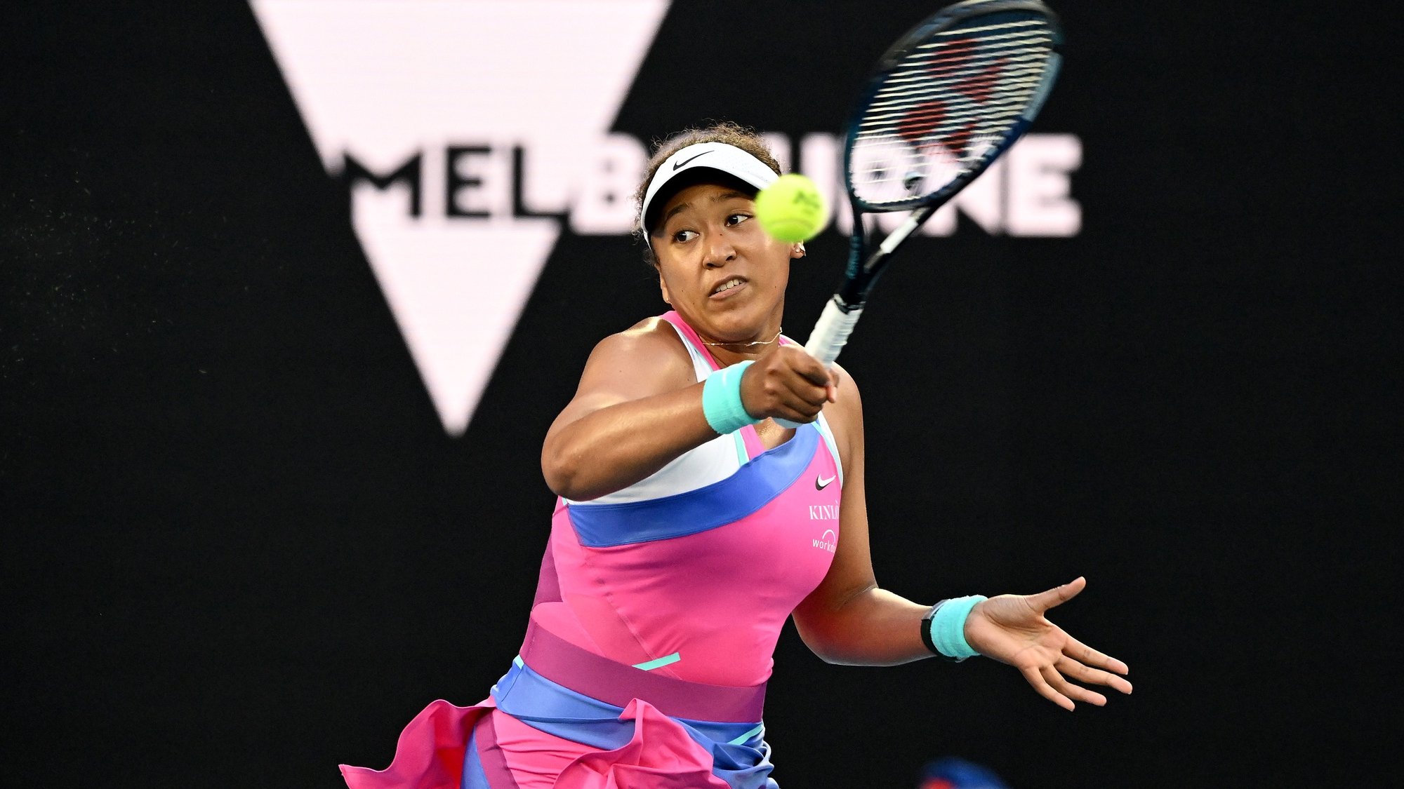 Naomi Osaka na segunda ronda do Open da Austrália