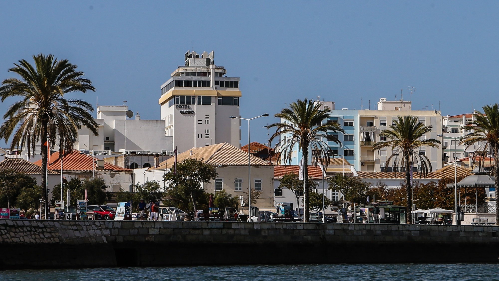 Vista de um barco da cidade de Portimão, 27 de setembro de 2017. LUÍS FORRA/LUSA