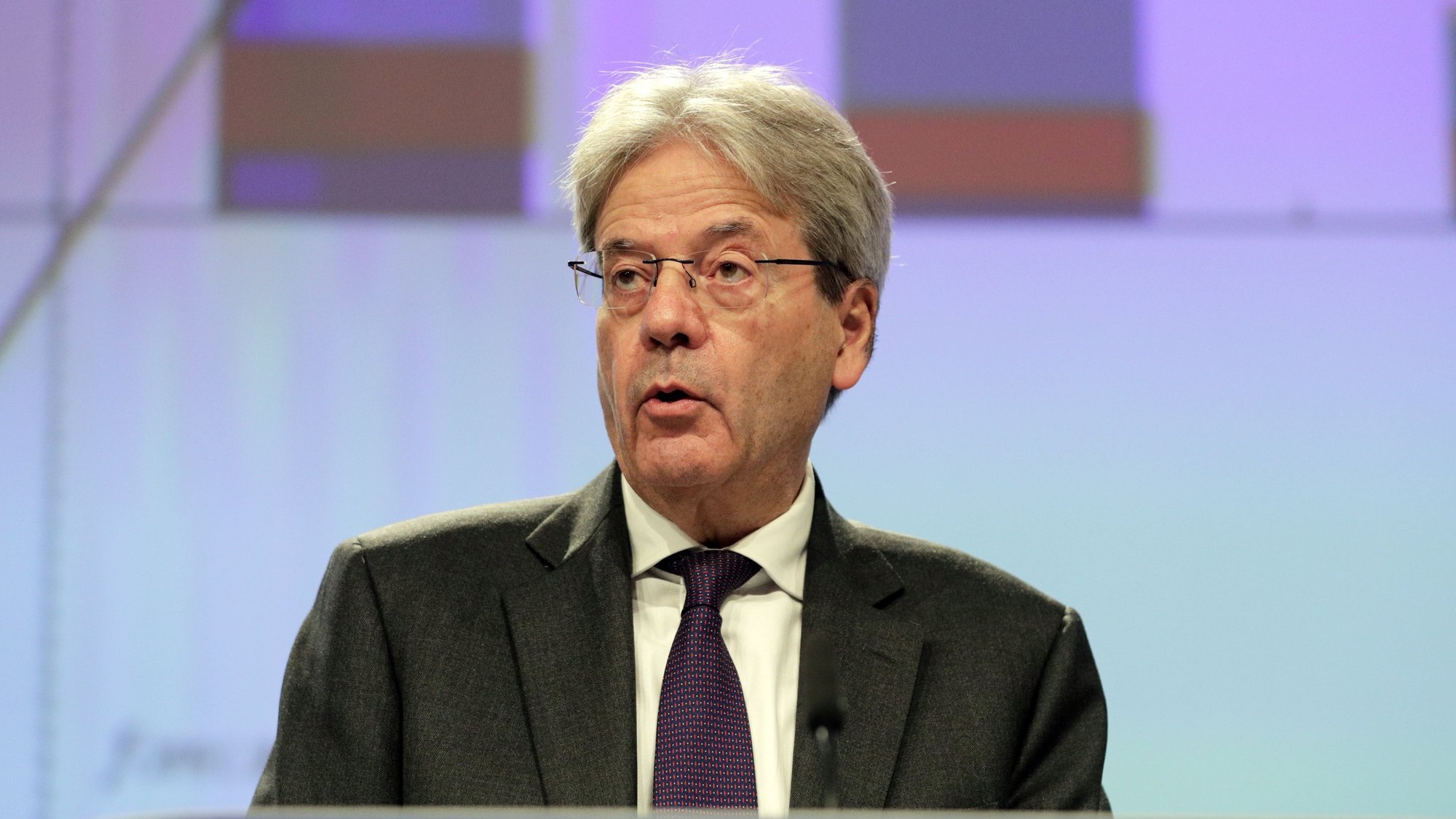 Comissário da UE, Paolo Gentiloni