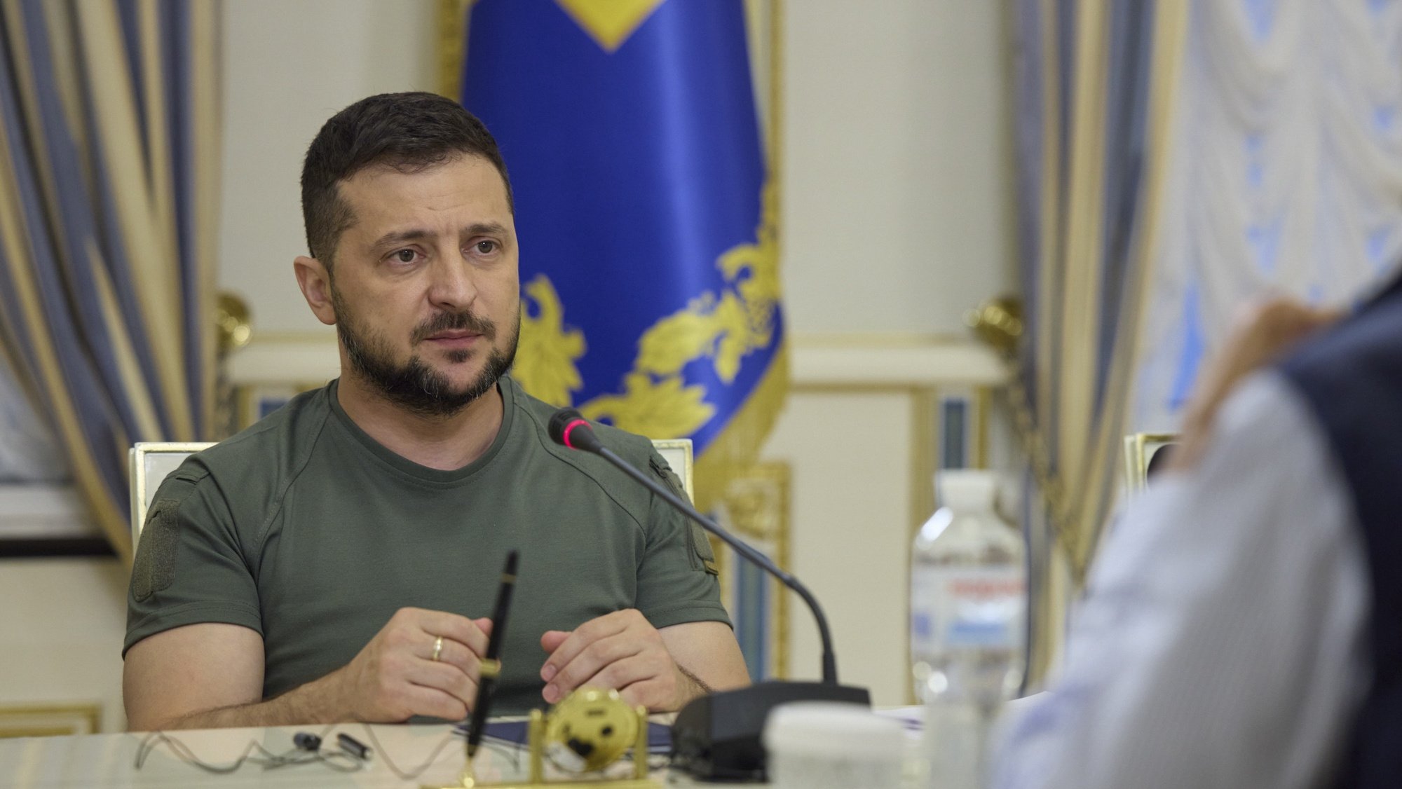 Russians use Ukraine’s Zaporizhia plant as a nuclear weapon, says Zelensky