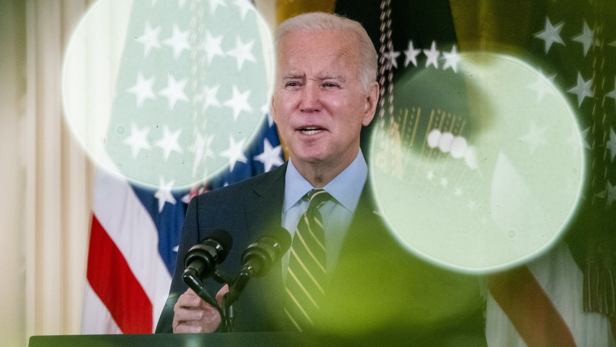 Presidente Norte-Americano Joe Biden, discorre sobre o Buid back better act