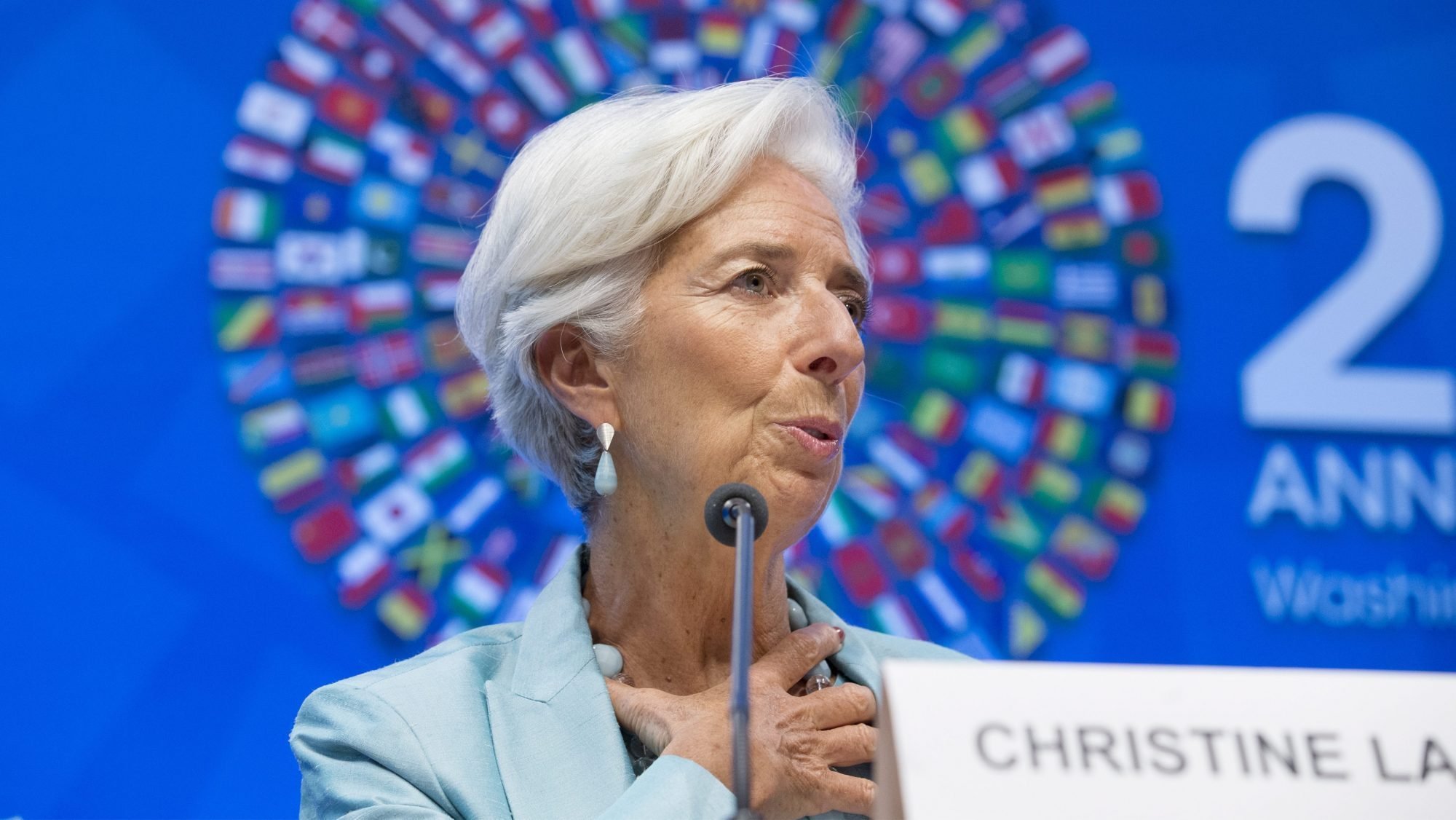 Christine Lagarde sucedeu a Mario Draghi na liderança do BCE