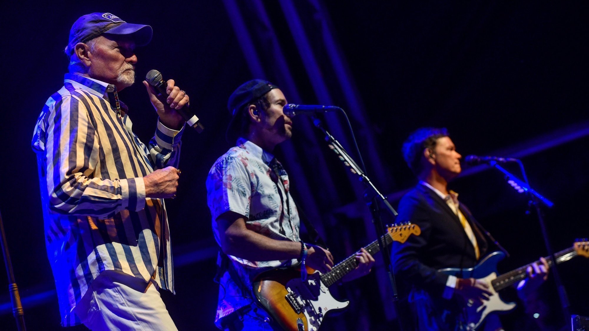 epa07649406 US band The Beach Boys performs on stage at BBK Music Legends Festival in Sondika, Bilbao, northern Spain, 15 June 2019.  EPA/Miguel Tona