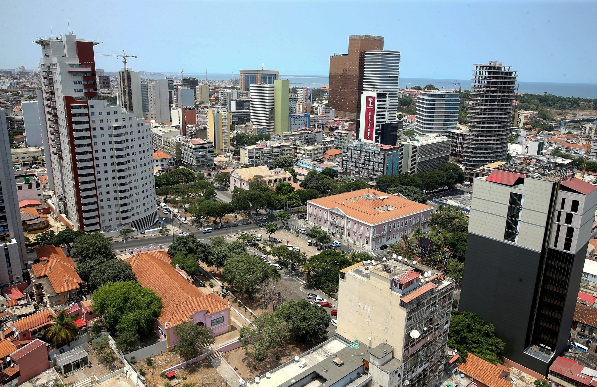 Cidade de Luanda, em Angola, 15 de fevereiro de 2021. AMPE ROGÉRIO/LUSA