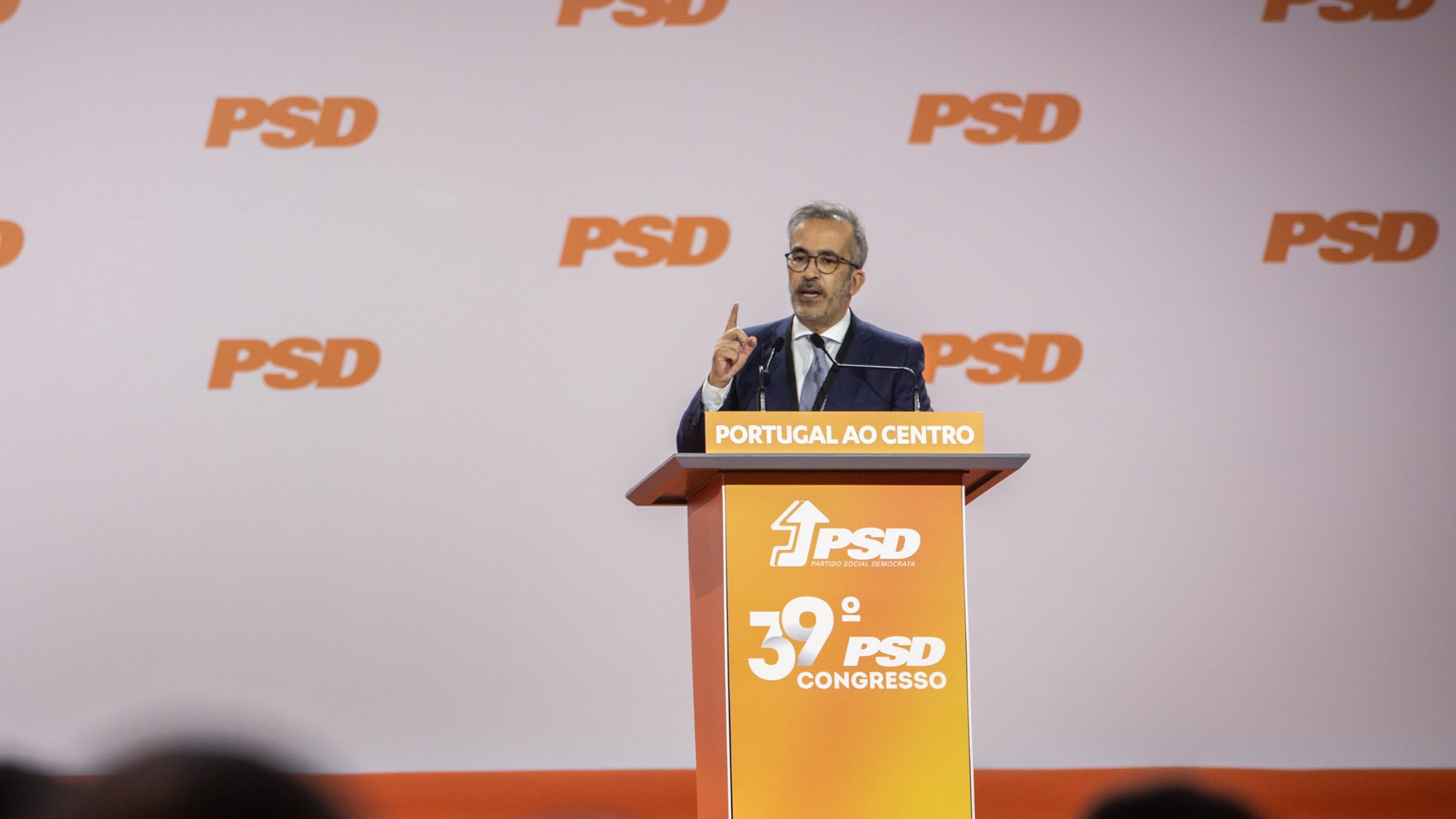 39º Congresso PSD (Partido Social Democrata) - intervenção de Paulo Rangel, no segundo dia de congresso. Santa Maria da Feira, Aveiro 18 de Dezembro de 2021 TOMÁS SILVA/OBSERVADOR