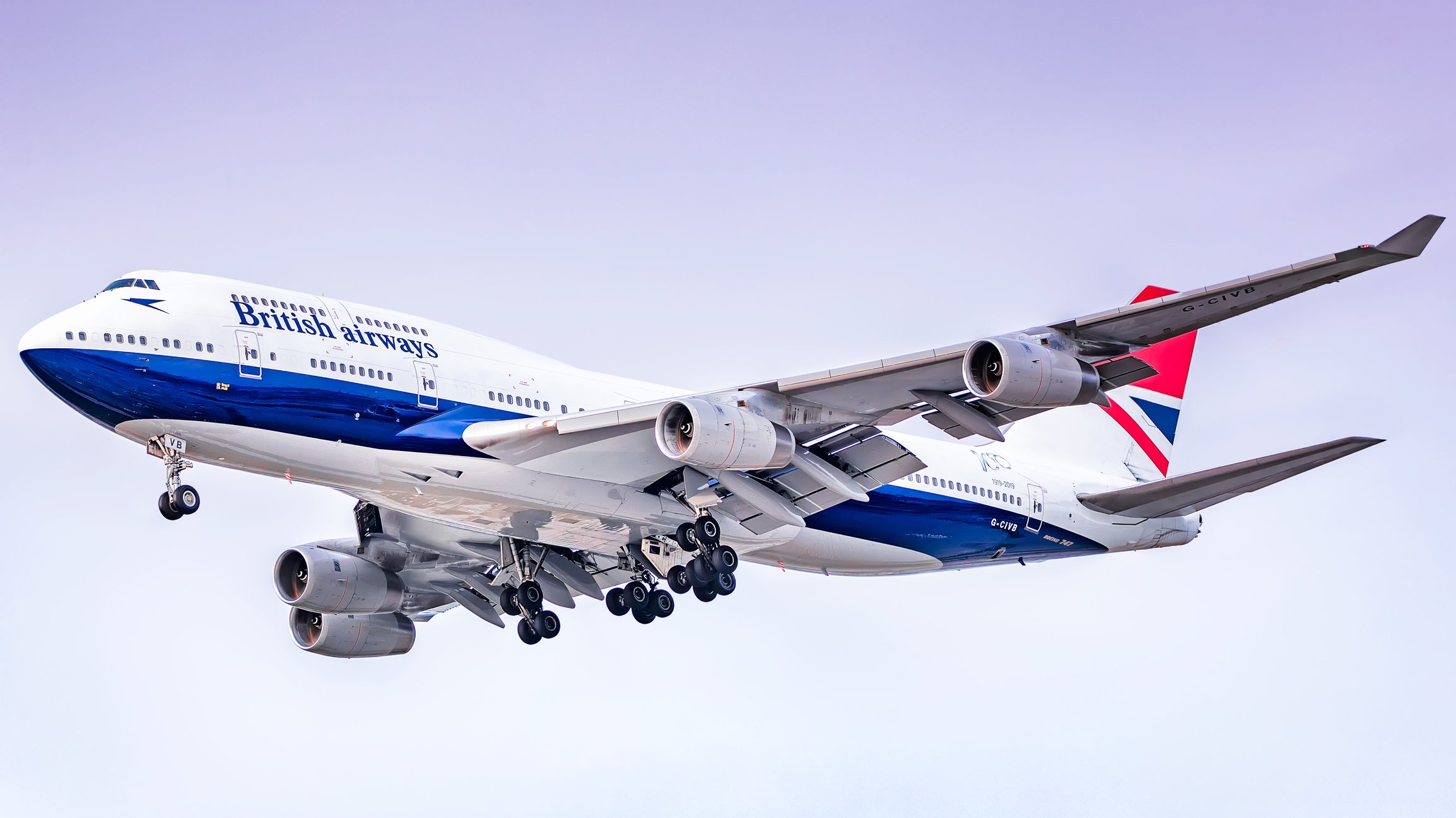 Um Boeing 747 da British Airways