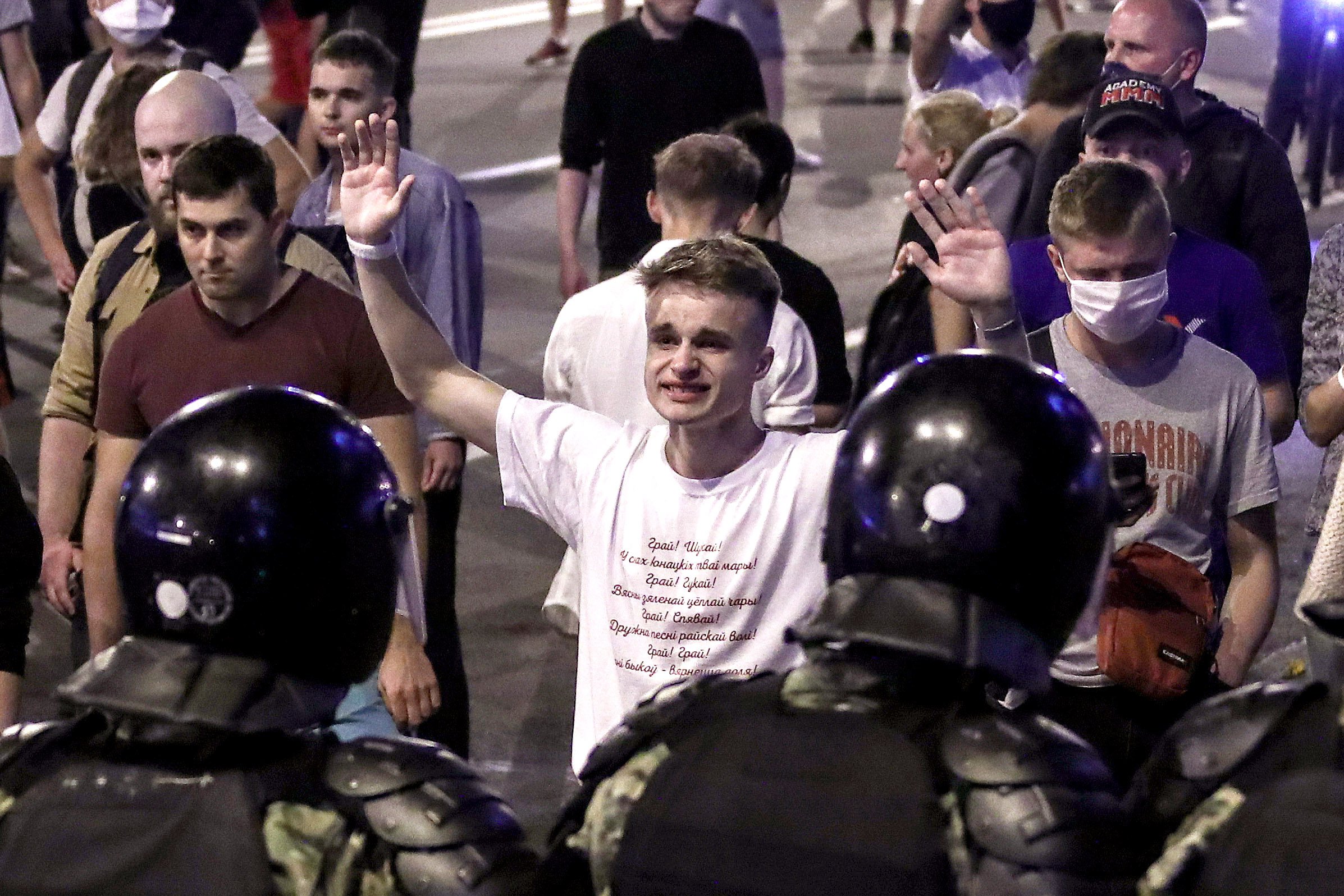 Protests after Belarusian presidential election