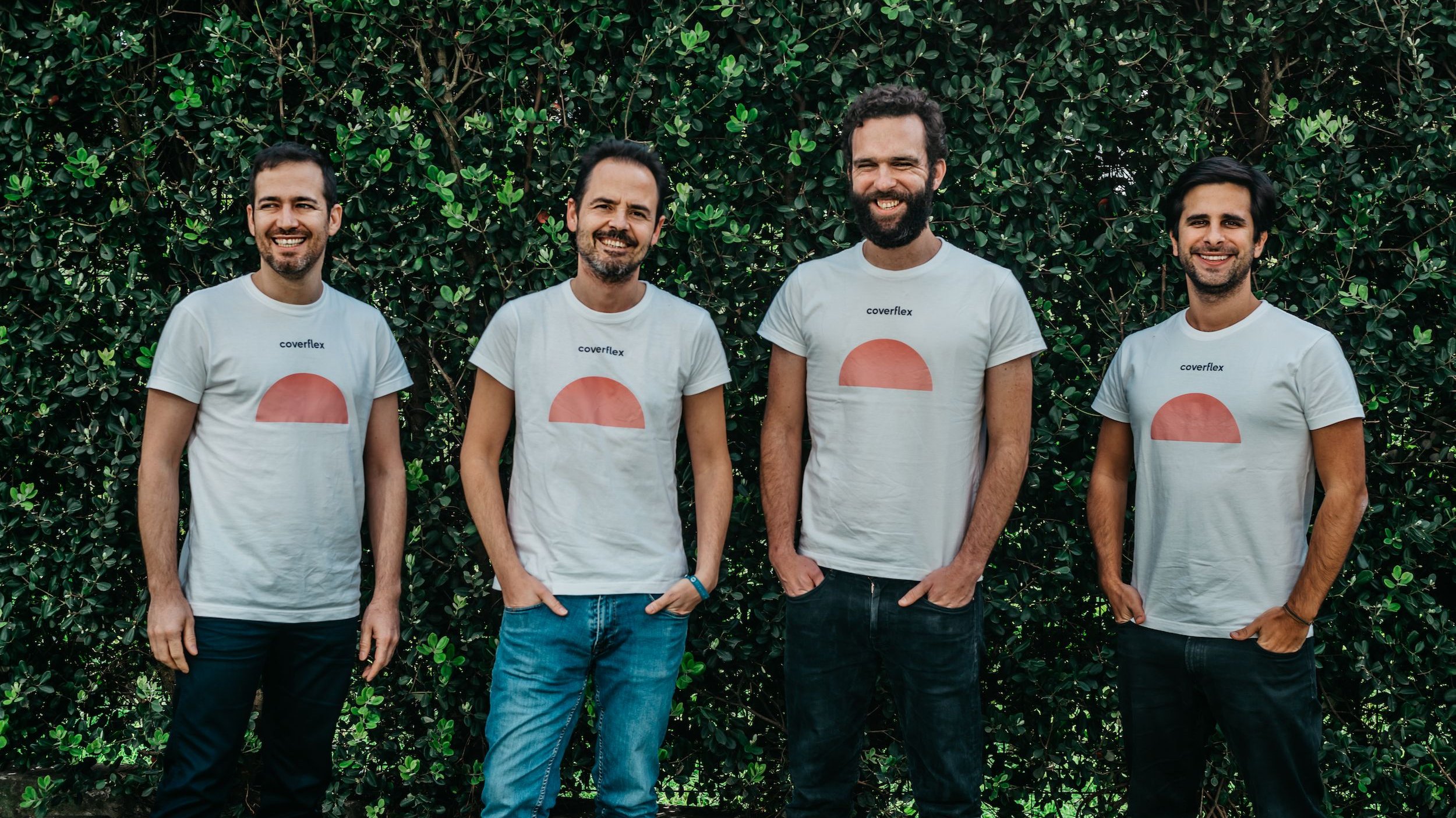 Luís Rocha, Nuno Pinto, Rui Carvalho e Miguel Santo Amaro são os cofundadores da Coverflex