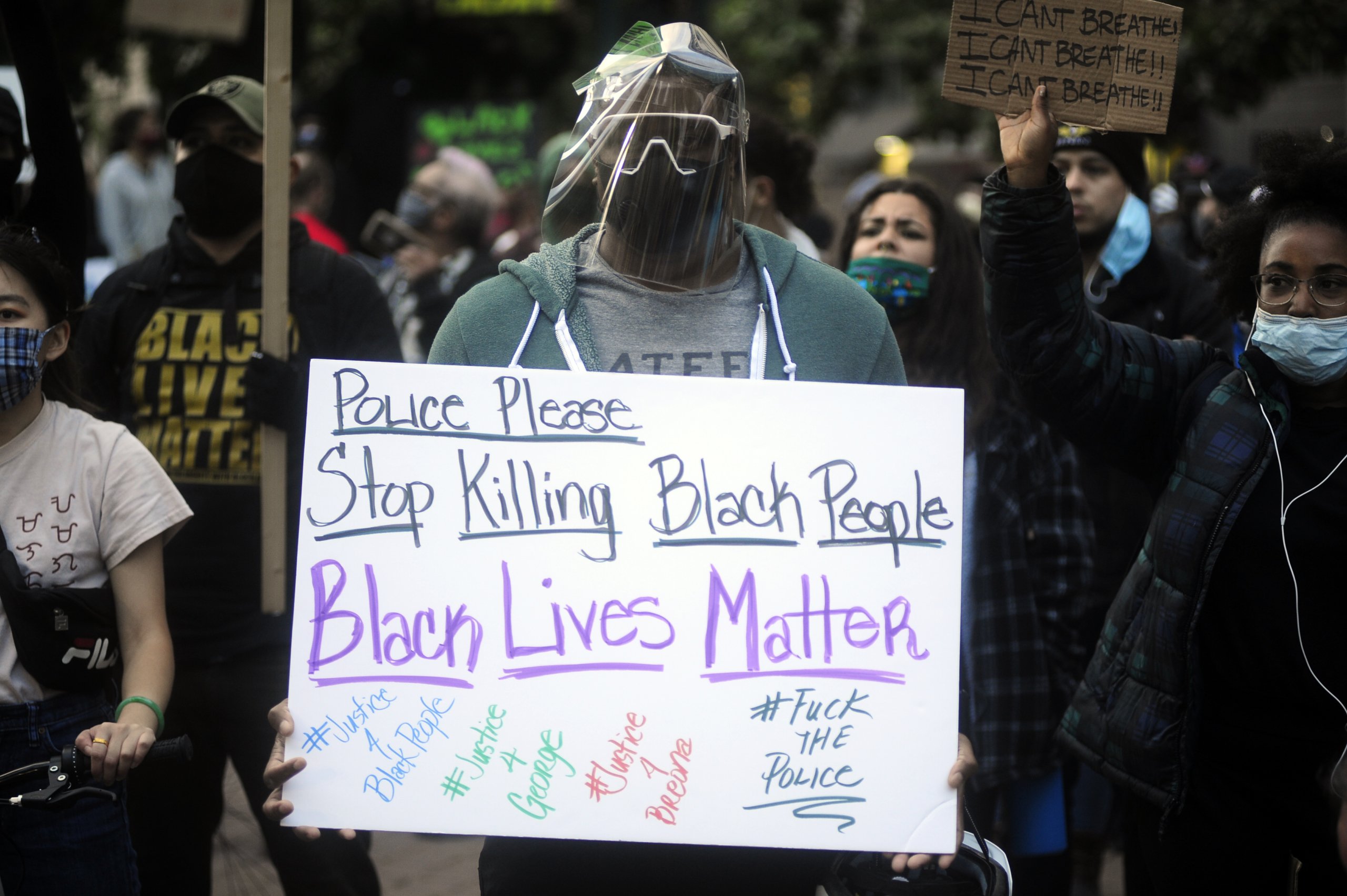 Protests continue over the death of George Floyd in Oakland