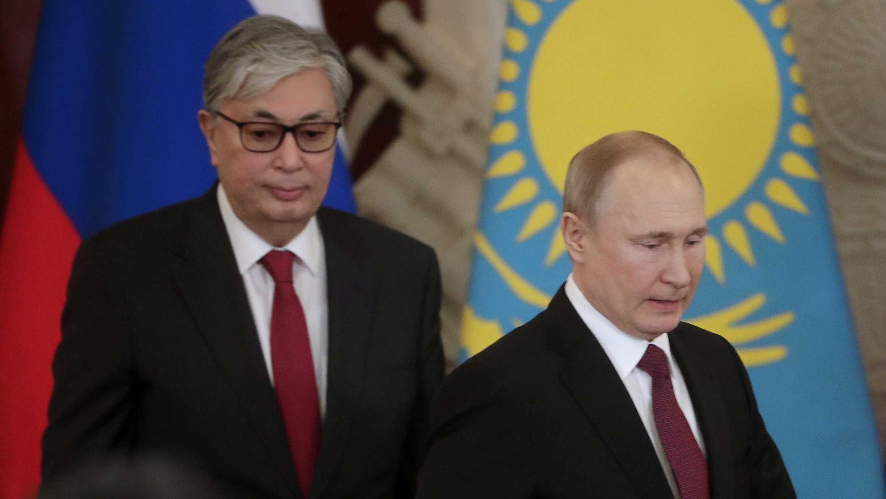 Presidents of Russia and Kazakhstan meet in Moscow