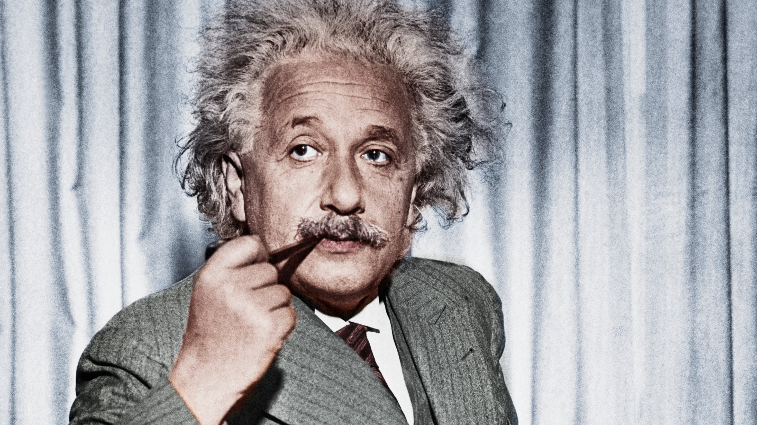 O físico Albert Einstein