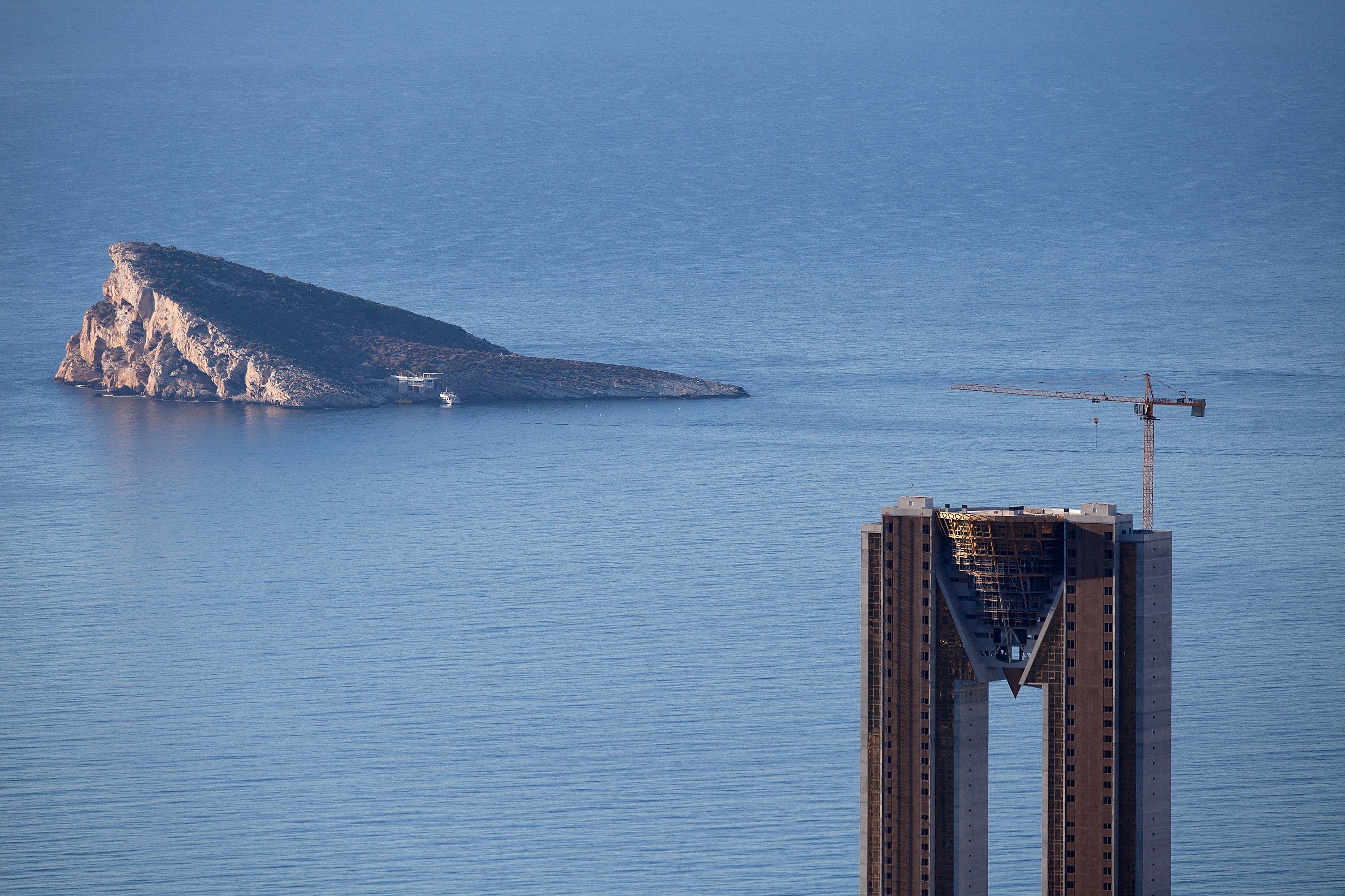 The InTempo Towers In Benidorm Remain Half Built Due To The Faltering Spanish Economy