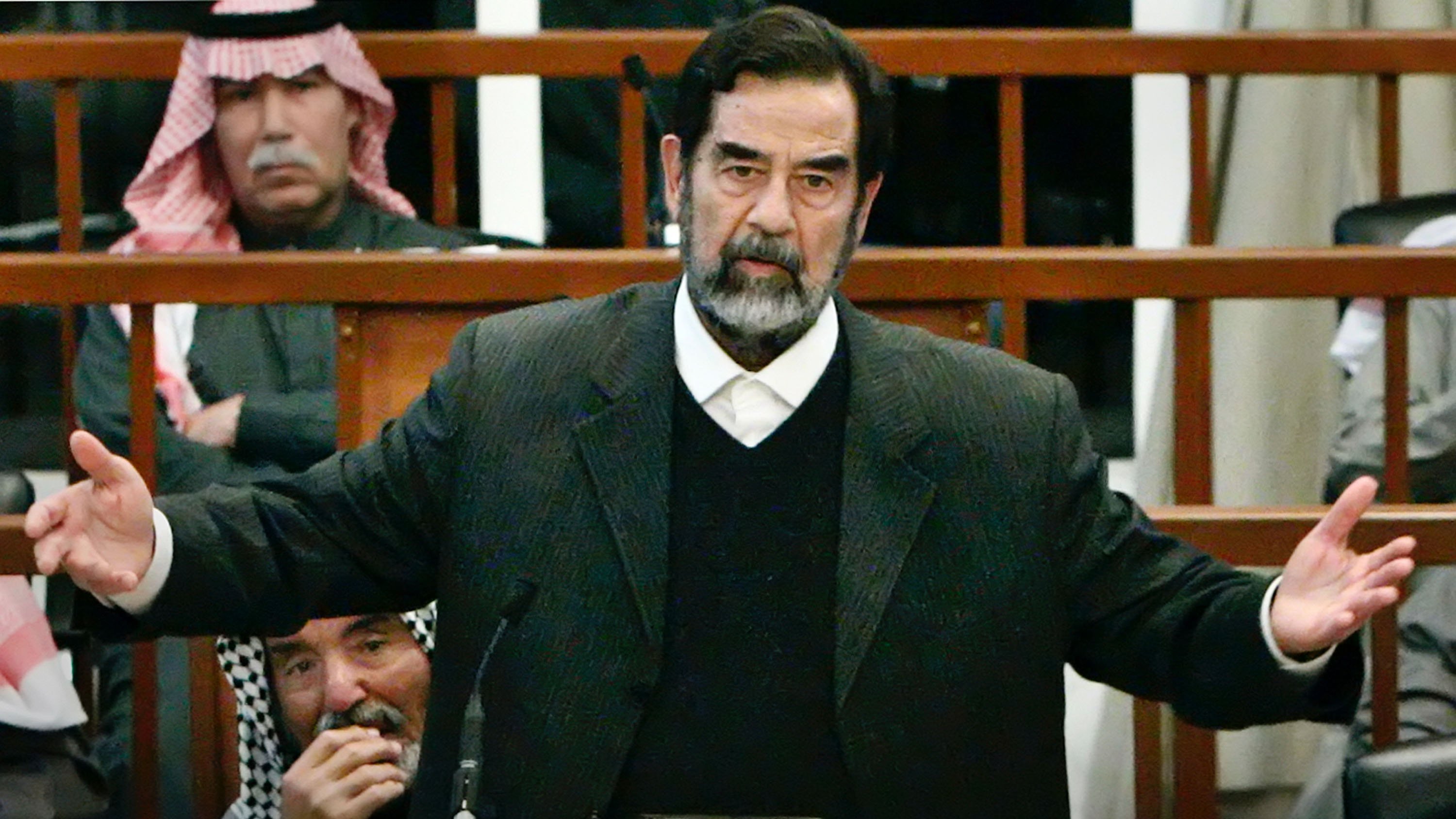 Saddam Trial Continues In Baghdad