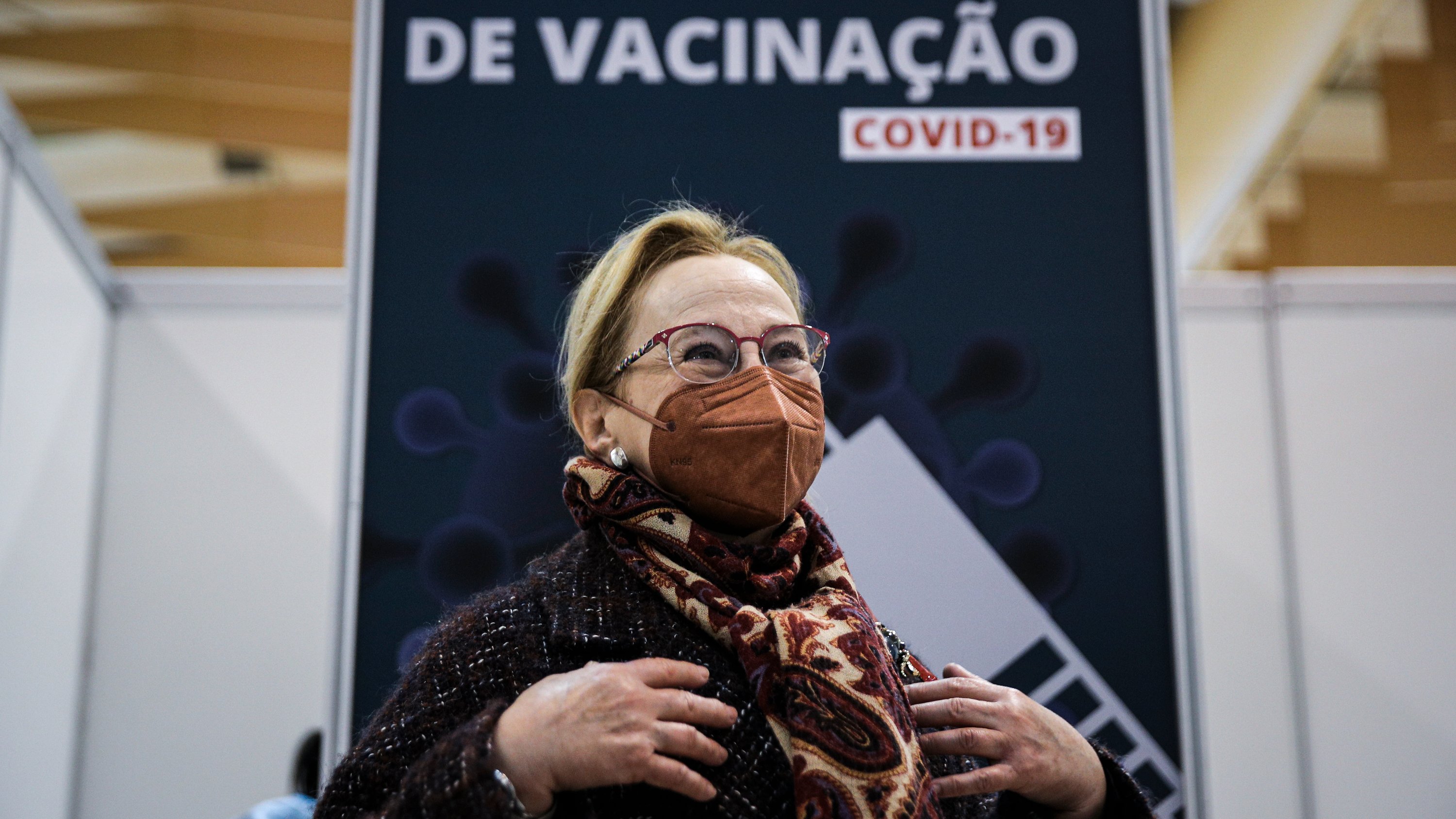 Crianças entre os 9 e 11 anos são vacinadas contra a covid-19 no Centro de Vacinação da FIL. Graça Freitas Lisboa, 18 de Dezembro de 2021 FILIPE AMORIM/OBSERVADOR