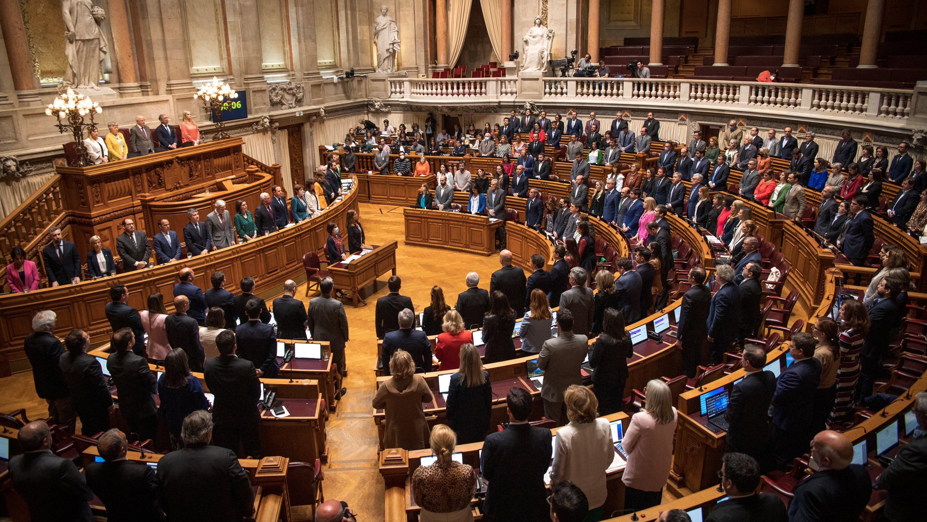 Votação do Orçamento do Estado (OE) para 2022, na Assembleia da República. Lisboa, 29 de Abril de 2022 TOMÁS SILVA/OBSERVADOR