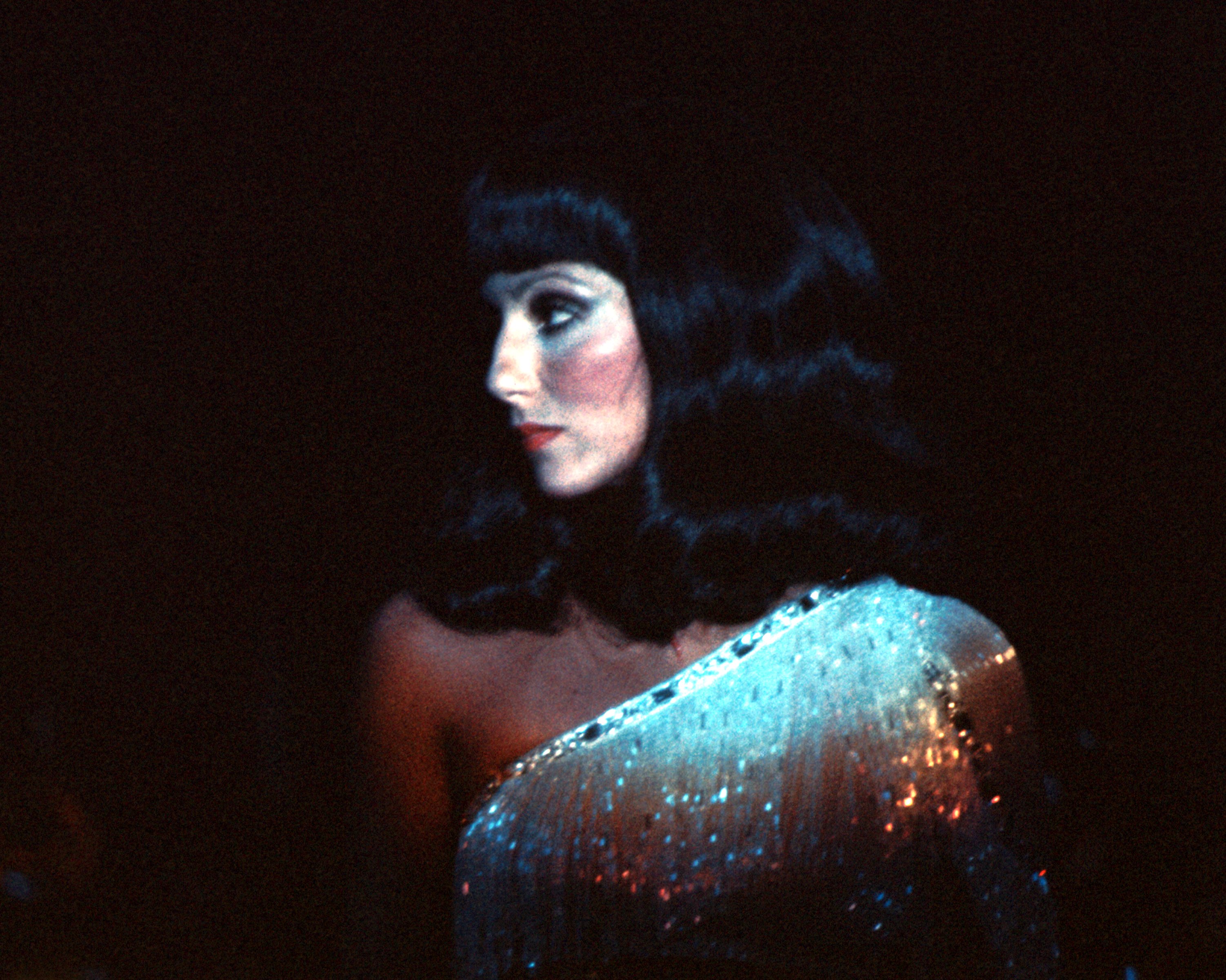 Cher Performing