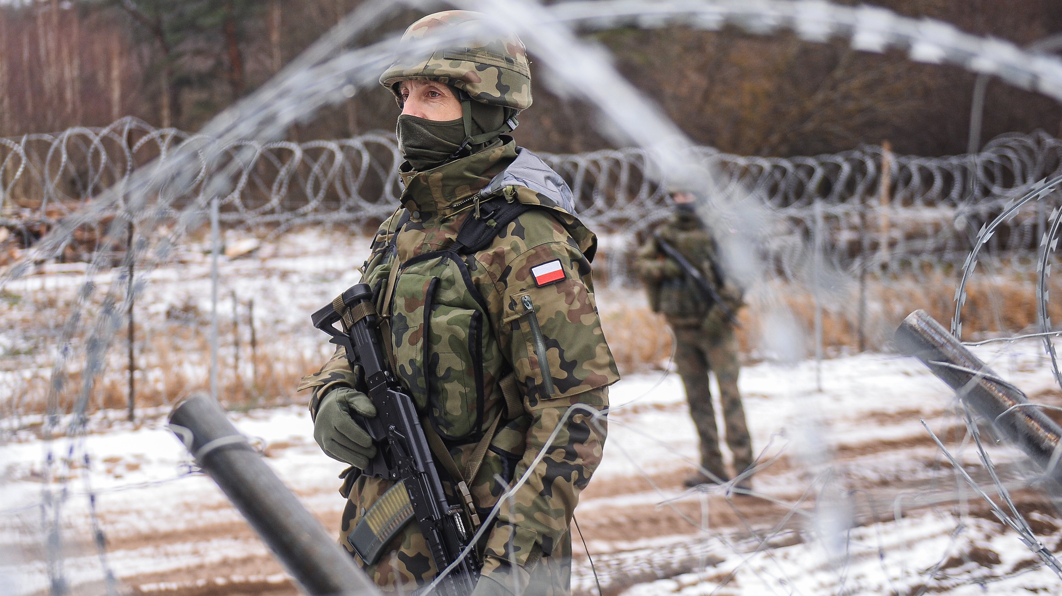 Patrols In Militarised Polish-Belarusian Border Zone