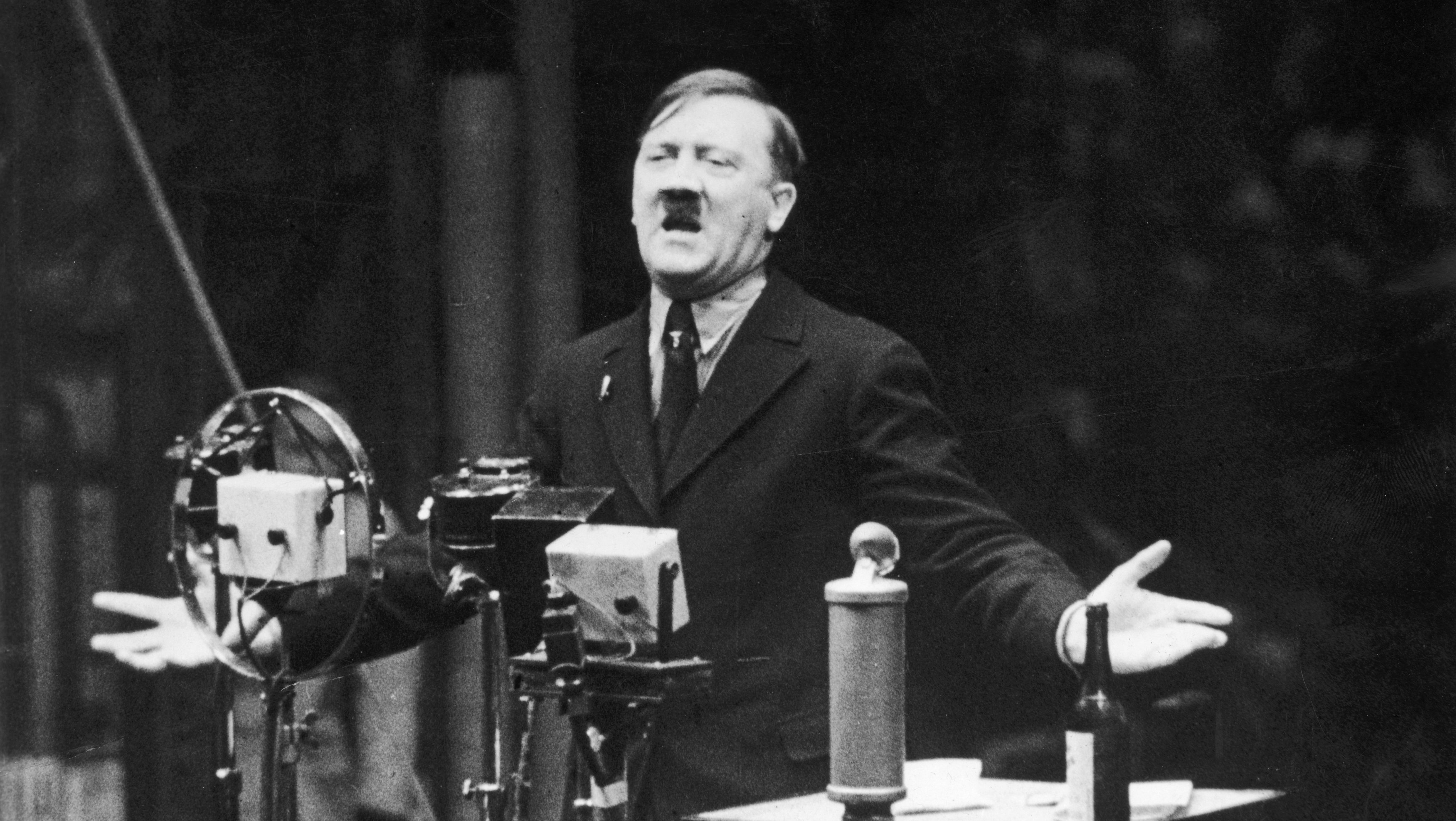 Hitler Speechifying