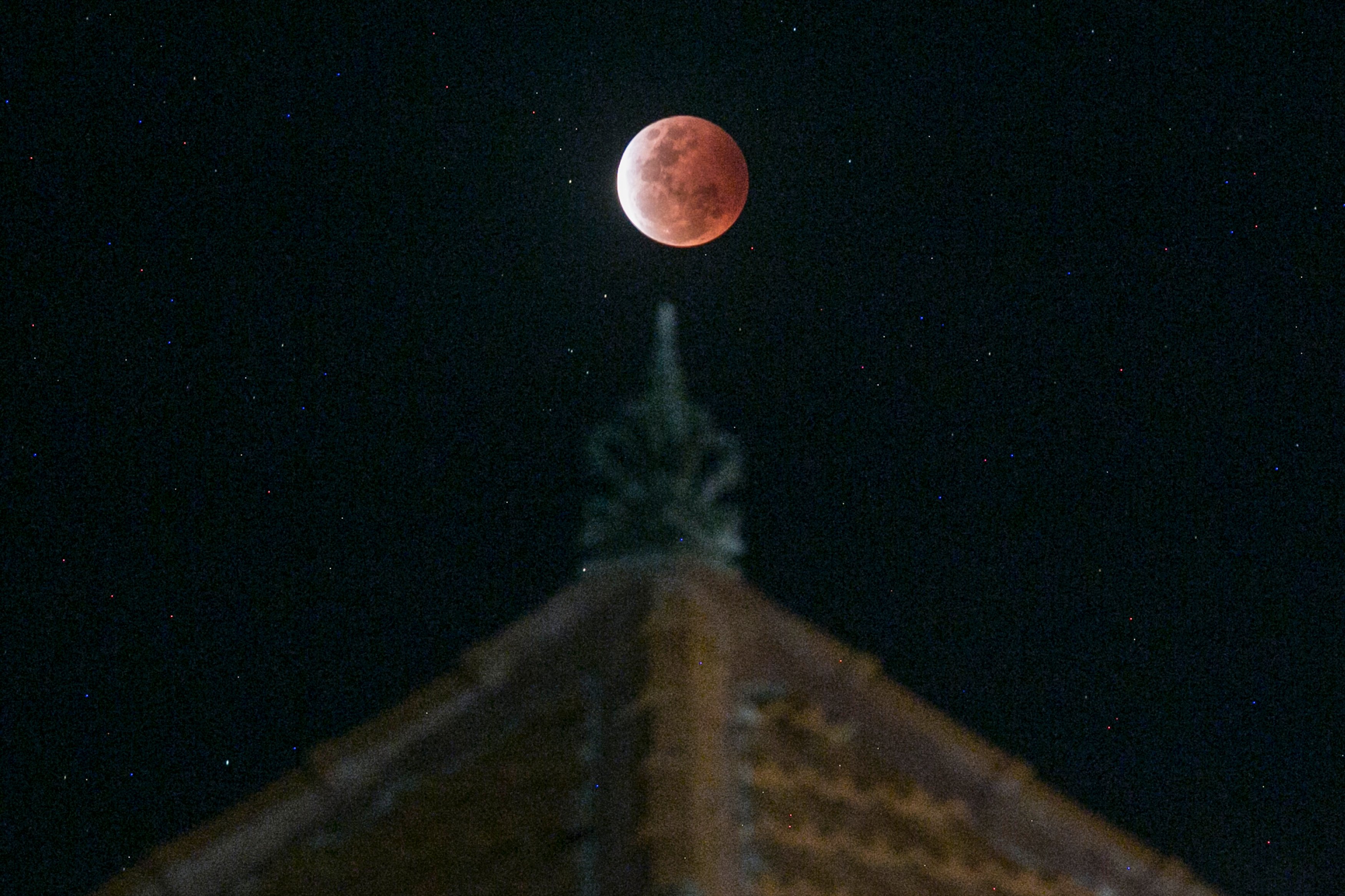 Super Blood Moon In Bali